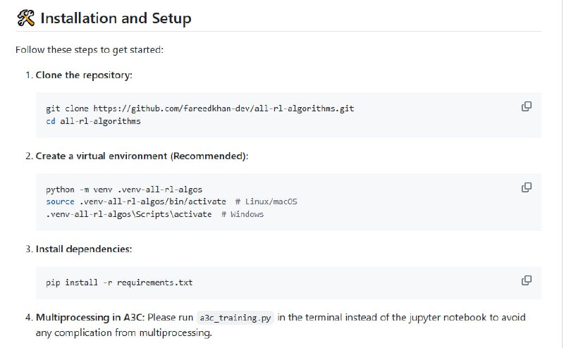 all-rl-algorithms：一站式学习强化学习算法的开源宝库