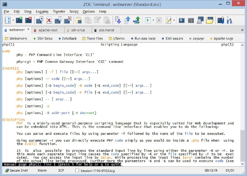 ZOC Terminal 是一款专业的 #Linux 终端 #模拟器 和 Telenet 客户端，支持 Windows 和 macOS 双平台