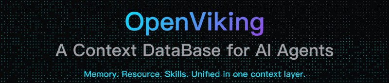 OpenViking：字跳开源的一个为 AI Agent 而生的上下文数据库Agent 开发面临的挑战在 AI 时代，数据易得，但高质量的上下文却难求