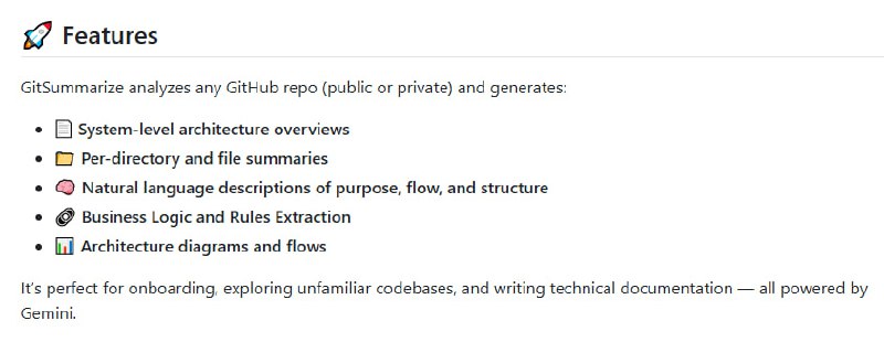 GitSummarize：为任何GitHub仓库生成世界级的精美文档