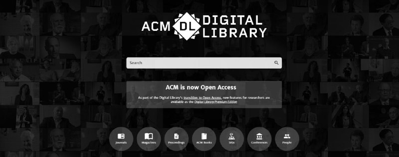 从 2026 年 1 月 1 日起，所有在 ACM 数字图书馆新发表的论文（包括期刊文章和会议论文）都将开放获取