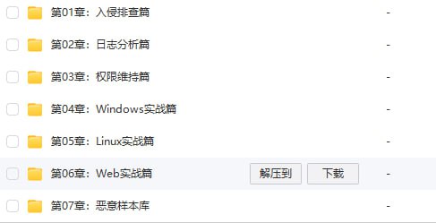 2023最新 启明星辰内部应急响应课程强化hvv技能2023最新 启明星辰内部应急响应课程强化hvv技能