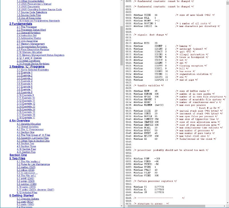 《A Commentary on the Sixth Edition Unix Operating System》Unix v6 操作系统评注这本书以UNIX v6 的代码为例来讲解操作系统