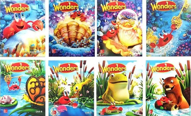 美国加州语文教材Wonders：以英语为母语孩子的语文教材，又是经典的EFL教材，它不单单让孩子学习英语的听说读写，更是批判性思维、动手能力、合作能力、表达能力、社会能力等等的综合培养最佳教材