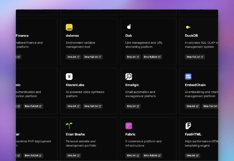 llms.txt-hub：AI文档和工具的标准化目录，助力AI模型更好地理解和使用你的项目文档