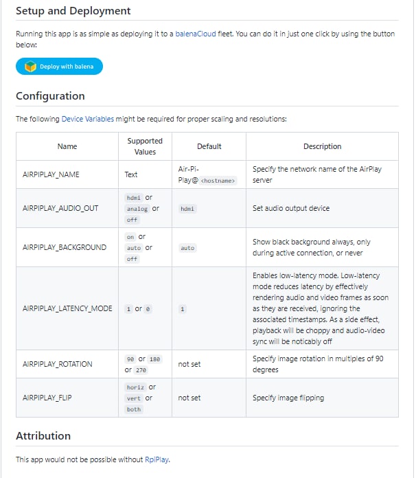Air-Pi-Play：用 #树莓派 打造Airplay server   将 #Raspberry Pi 变成 Airplay 服务器，以在电视、显示器和投影仪上启用屏幕镜像