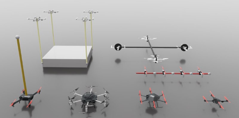 OmniDrones：专为多旋翼无人机系统上的强化学习研究而设计的开源平台，基于Nvidia Isaac Sim构建的OmniDrones具有高效灵活的仿真能力，可用于各种研究目的OmniDrones：专为多旋翼无人机系统上的强化学习研究而设计的开源平台，基于Nvidia Isaac Sim构建的OmniDrones具有高效灵活的仿真能力，可用于各种研究目的