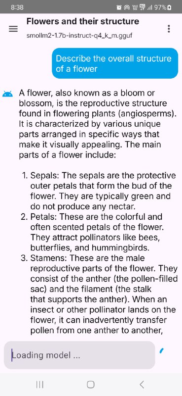 SmolChat-Android：一款在安卓设备上本地运行小型语言模型的应用，让用户能够与智能模型进行互动，无需联网即可享受个性化对话体验SmolChat-Android：一款在安卓设备上本地运行小型语言模型的应用，让用户能够与智能模型进行互动，无需联网即可享受个性化对话体验