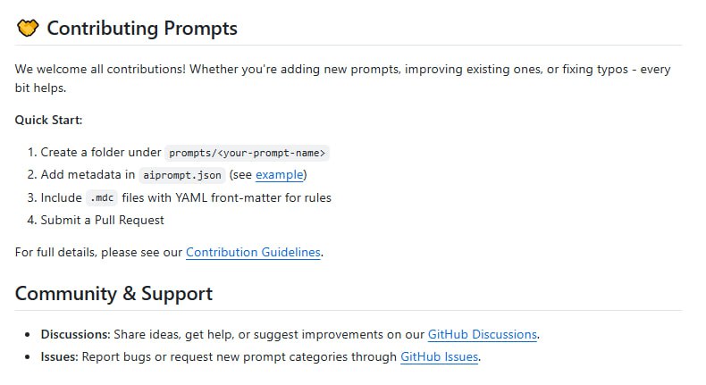 ai-prompts：为开发者提供AI提示、最佳实践和规则的开源宝库