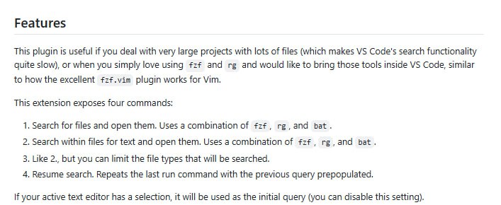 VSCode-FindItFaster：让VS Code的文件搜索变得飞快搜索速度比VS Code自带功能快数倍；一键恢复上次搜索，效率倍增；支持文件类型过滤，精准查找VSCode-FindItFaster：让VS Code的文件搜索变得飞快搜索速度比VS Code自带功能快数倍；一键恢复上次搜索，效率倍增；支持文件类型过滤，精准查找