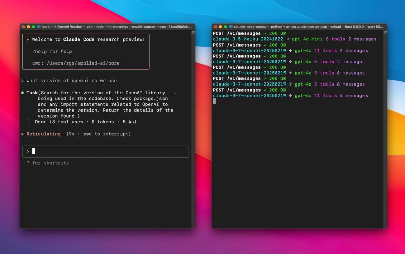 Claude Code OpenAI：让Claude Code无缝对接OpenAI模型的Agent