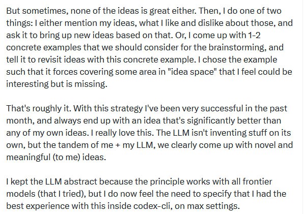 将大语言模型（LLM）视为头脑风暴的工具，本质上是在进行一场关于创意概率空间的探索