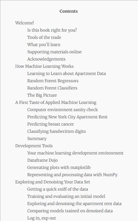 《The Mechanics of Machine Learning》：一本由 Terence Parr 和 Jeremy Howard 联合打造的机器学习实操指南，专为程序员快速掌握核心模型设计