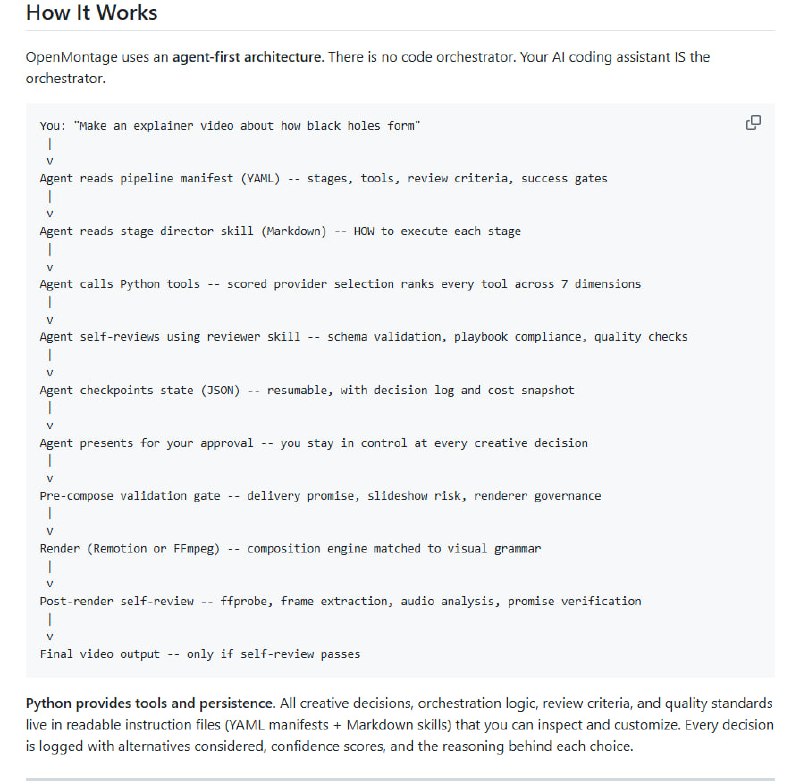 视频制作通常需要多个专业软件，脚本写作用一个，素材生成另一个，剪辑合成再换工具，配音字幕还要单独处理，来回切换效率低下