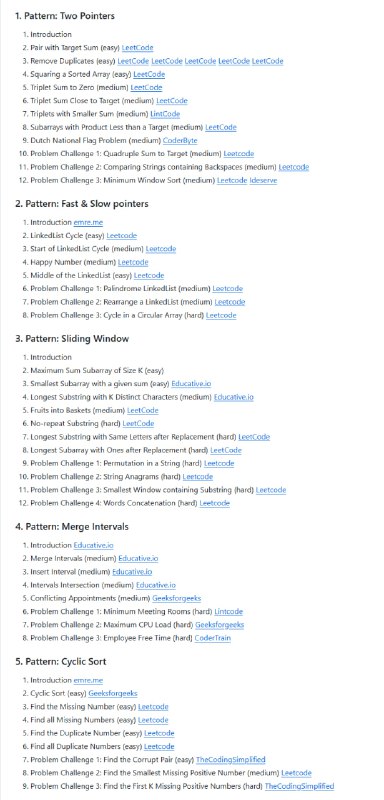 一站式解决面试算法难题涵盖28种经典算法面试模式，系统性强；提供超过100道精选题目及解题思路，实战价值高；代码和解析清晰易懂，适合新手快速上手Coding Interview Patterns | #指南 #算法一站式解决面试算法难题涵盖28种经典算法面试模式，系统性强；提供超过100道精选题目及解题思路，实战价值高；代码和解析清晰易懂，适合新手快速上手Coding Interview Patterns | #指南 #算法