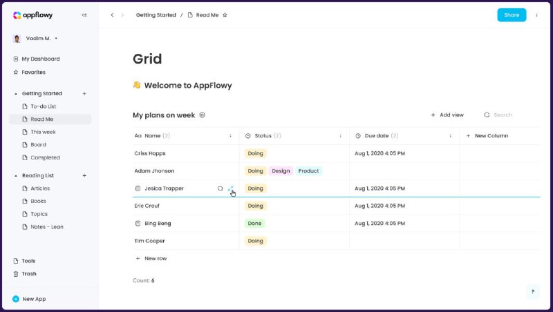 #Notion #替代品 AppFlowy.IO，完成了个人笔记 - 知识库 - 任务管理的功能结合