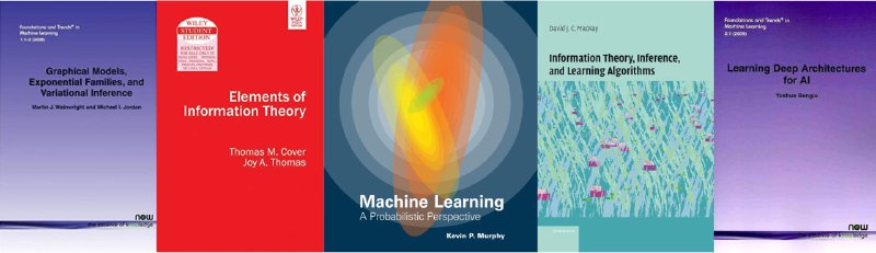 机器学习和深度学习入门必读书单，涵盖数学、信息论、概率图模型等核心领域，助力构建扎实理论基础与实践视野：• 《Graphical Models, Exponential Families, and Variational Inference》——概率图模型与变分推断，理解复杂结构化数据的关键工具• 《Elements of Information Theory》——信息论经典教材，掌握信息度量与编码基础• 《Machine Learning: A Probabilistic Perspective》——系统讲解概率视角下的机器学习方法，数学严谨且应用丰富• 《Information Theory, Inference, and Learning Algorithms》（David J.C. Mackay）——极具启发性的教学风格，结合概率与信息论，配有YouTube授课视频，适合深入理解• 《Learning Deep Architectures for AI》（Yoshua Bengio）——深度学习开山之作，适合数学背景学生开拓视野• 辅助推荐：《Probabilistic Graphical Models》（Daphne Koller & Nir Friedman）、《Fundamentals of Statistical Signal Processing》（Steven M. Kay）等，强化概率统计与信号处理基础• 经典参考：《Operations Research》（Wayne L. Winston）及图论、关系理论等数学基础书籍，拓展理论边界深度理解这些书籍背后的方法论，帮助你系统构建机器学习与深度学习的知识体系，促进跨领域融合与创新