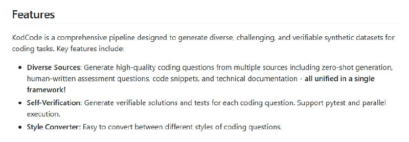KodCode：一站式生成多样化的编程题目及可验证解决方案，助力开发者高效提升编程能力