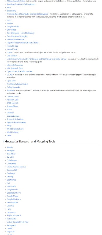 精选的开源情报工具和资源列表