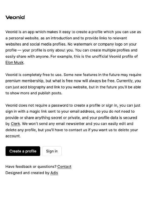 免费创建个人网站 | 地址