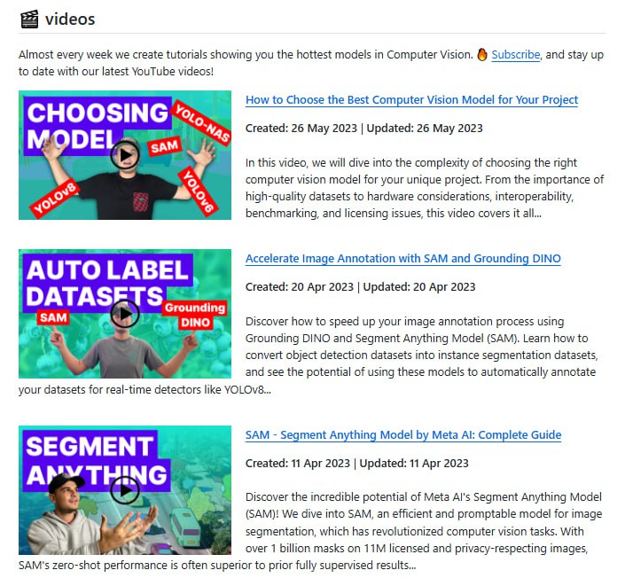 Roboflow Notebooks：一站式的计算机视觉教程宝库，从基础架构到前沿模型，轻松入门