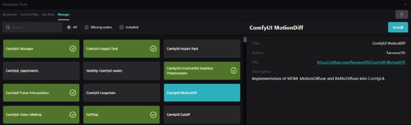 SDFX：通过漂亮界面构建和分享AI应用的无代码平台特征在复杂的工作流程之上构建和共享用户友好的应用程序100% 兼容 ComfyUI 及其所有功能可以与你现有的 Comfy 安装一起使用（使用我们的 SDFXBridgeForComfy 自定义节点）LiteGraph 几乎在打字稿中从头开始重构动画图导航节点书签和高级图形搜索闪电般快速的 UI 实例化和漂亮的高级组件（比 Gradio 快 450 倍）UI 调试器（目前还处于初级阶段）本机自定义节点管理器（感谢 Dr.Lt.Data）导出并共享应用程序和模板（组节点即将导出）高级基于图层的图像和蒙版编辑器 (WIP)高级检查点选择器和图库高级输入图像选择器现代且超快速的前端堆栈（vitejs、vuejs、电子）编译为本机应用程序（Windows、Linux、Mac）或 Web 应用程序非常容易维护和添加新功能SDFX：通过漂亮界面构建和分享AI应用的无代码平台特征在复杂的工作流程之上构建和共享用户友好的应用程序100% 兼容 ComfyUI 及其所有功能可以与你现有的 Comfy 安装一起使用（使用我们的 SDFXBridgeForComfy 自定义节点）LiteGraph 几乎在打字稿中从头开始重构动画图导航节点书签和高级图形搜索闪电般快速的 UI 实例化和漂亮的高级组件（比 Gradio 快 450 倍）UI 调试器（目前还处于初级阶段）本机自定义节点管理器（感谢 Dr.Lt.Data）导出并共享应用程序和模板（组节点即将导出）高级基于图层的图像和蒙版编辑器 (WIP)高级检查点选择器和图库高级输入图像选择器现代且超快速的前端堆栈（vitejs、vuejs、电子）编译为本机应用程序（Windows、Linux、Mac）或 Web 应用程序非常容易维护和添加新功能