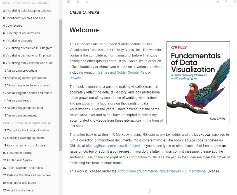 这本书没有公式，没有代码，系统的介绍了常见图表和相关的注意事项，任何和数据相关的人士都可以读一读，学习者可以了解基本的数据可视化知识，从业者可以作为典型图表的索引书