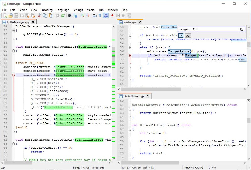 Notepad Next：跨平台的Notepad++复现