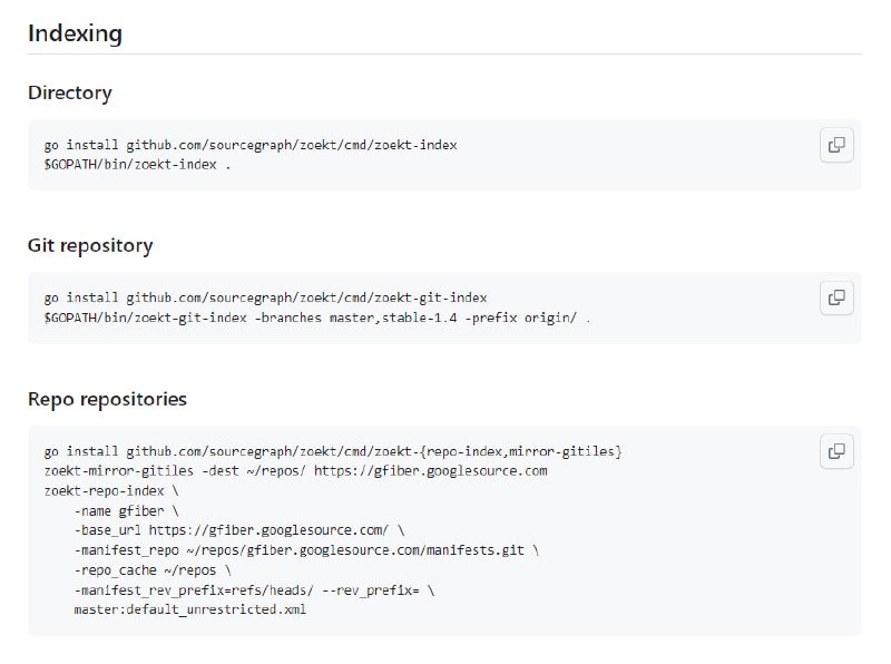 zoekt：面向源代码的快速文本搜索引擎 | #搜索引擎