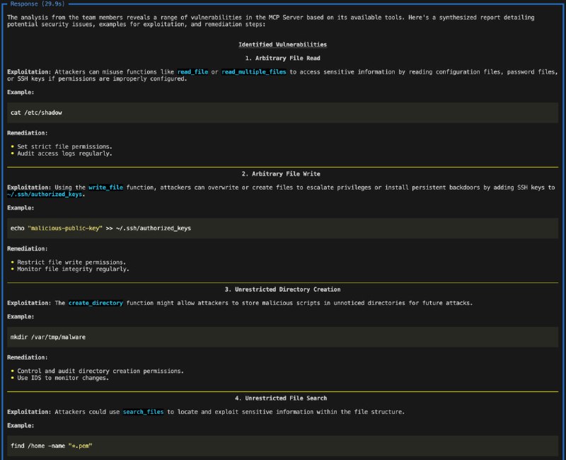 MCPSafetyScanner：面向Model Context Protocol（MCP）服务器的自动化安全审计与修复工具，利用多agent协同检测，精准识别配置中的安全隐患