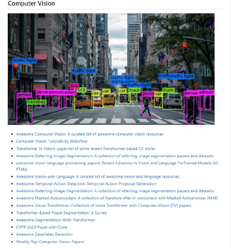 包含各种AI和ML领域的GitHub仓库列表，按不同的主题和技术分类，提供了大量与自然语言处理（NLP）、大型语言模型（LLM）、计算机视觉、数据科学、机器学习、机器学习运维（MLOps）和数据工程等领域相关的项目链接