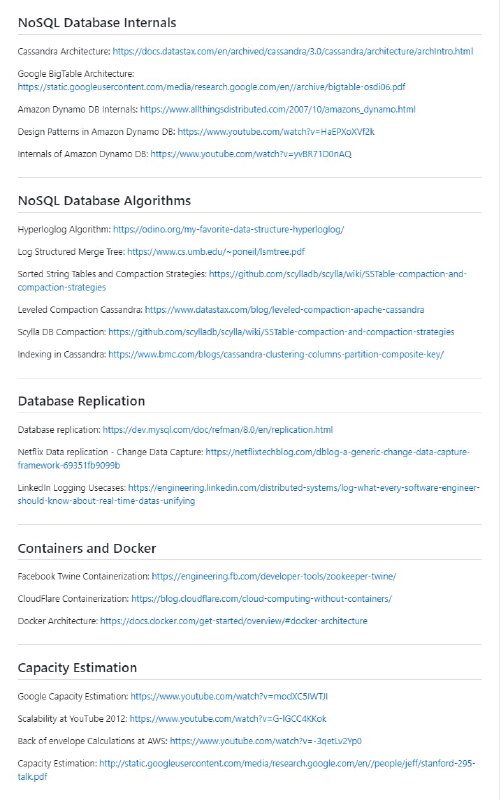 Internet 上系统设计的最佳资源 System Design Resources | #设计Internet 上系统设计的最佳资源 System Design Resources | #设计