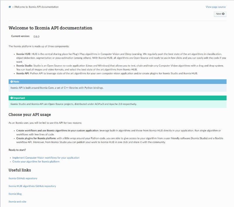 一种开源工具，可轻松快速构建和部署计算机视觉工作流