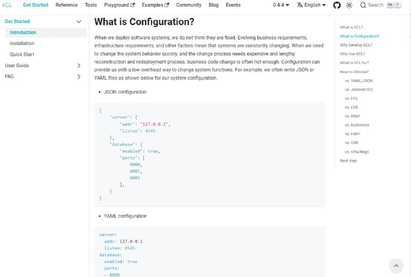 用于 DevOps 的 KCL Kusion 配置语言（KCL）是一个开源的基于约束的记录及函数语言