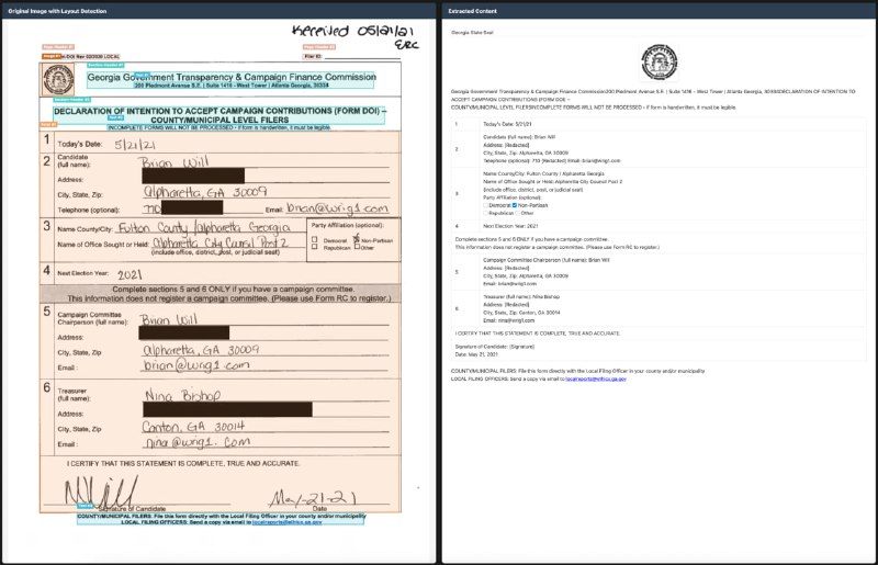 Chandra OCR开源发布，具备强大功能和广泛应用潜力：- 支持完整版面信息解析，能识别并标注图片、图表- 优秀的手写体、表格和表单识别能力- 兼容transformers和vLLM架构，易于集成和扩展获取方式：Huggingface仓库 | Github代码库 | 在线演示体验（推荐平衡模式）通过Datalab API调用，支持balanced和accurate两种模式快速上手：pip install chandra-ocr chandra_vllm
