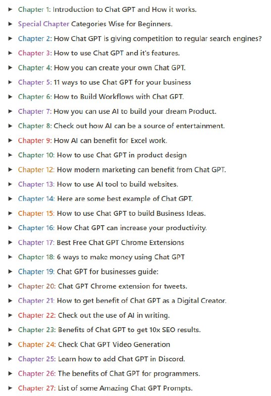 The Ultimate Chat GPT Course：ChatGPT 超全面课程The Ultimate Chat GPT Course：ChatGPT 超全面课程