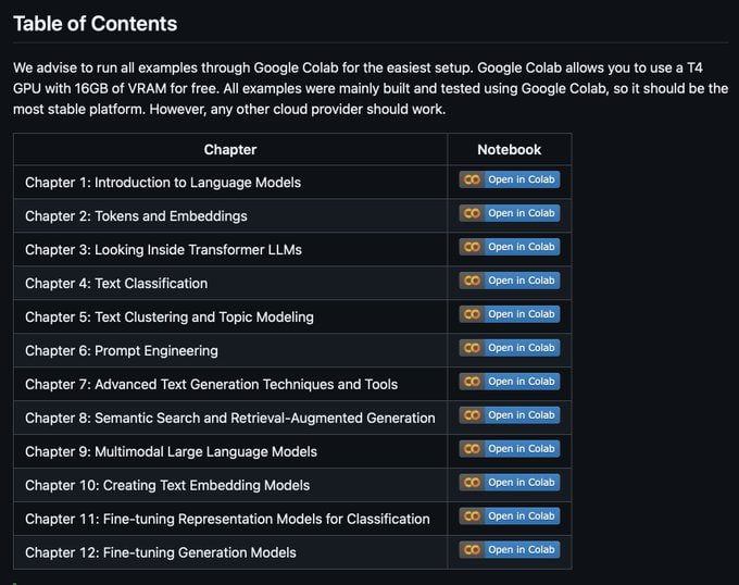 Hands-On Large Language Models：该存储库包含《动手大型语言模型》一书中的完整代码示例