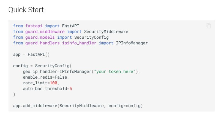 fastapi-guard：为FastAPI应用提供全方位安全防护的中间件库