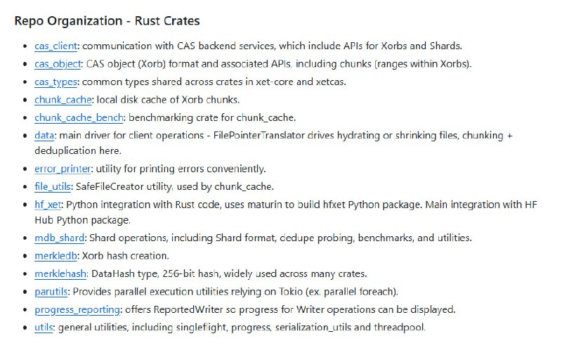 huggingface/xet-core：为Hugging Face Hub提供高效存储和数据管理的底层技术