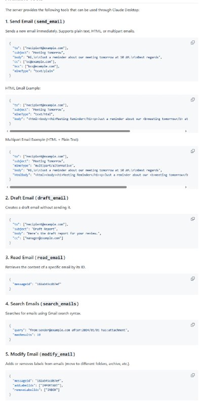 Gmail-MCP-Server：让AI助手通过自然语言管理Gmail的MCP服务器 自动认证，一键搞定登录；支持批量操作，高效处理邮件；全面支持国际字符，无障碍处理多语言邮件Gmail-MCP-Server：让AI助手通过自然语言管理Gmail的MCP服务器 自动认证，一键搞定登录；支持批量操作，高效处理邮件；全面支持国际字符，无障碍处理多语言邮件
