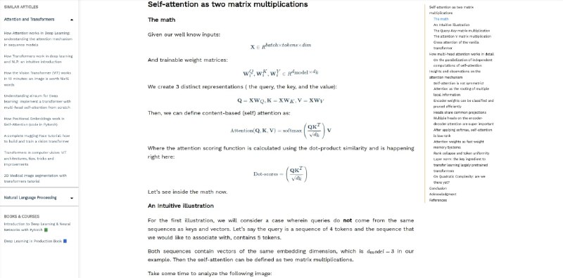 基于AI Summer的科学博客模板模板基于theaisummer.com，支持多种必要的组件，可用于科学博客，比如：Latex renderingCode blocks with highlightingReferences and citationsEmbed gifs and videosInteractive componentsTable of contentsSimilar articles其他重要功能：能够按主题过滤和显示帖子可定制的作者页面100% 响应可以使用标准 React 代码或使用 Markdown 创建页面使用flexsearch使用本地索引进行搜索准备好搜索引擎优化响应式图像和图像预处理管道谷歌分析和标签管理器robots.txt 生成XML 提要生成站点地图生成blog-template | #科研 #模板基于AI Summer的科学博客模板模板基于theaisummer.com，支持多种必要的组件，可用于科学博客，比如：Latex renderingCode blocks with highlightingReferences and citationsEmbed gifs and videosInteractive componentsTable of contentsSimilar articles其他重要功能：能够按主题过滤和显示帖子可定制的作者页面100% 响应可以使用标准 React 代码或使用 Markdown 创建页面使用flexsearch使用本地索引进行搜索准备好搜索引擎优化响应式图像和图像预处理管道谷歌分析和标签管理器robots.txt 生成XML 提要生成站点地图生成blog-template | #科研 #模板