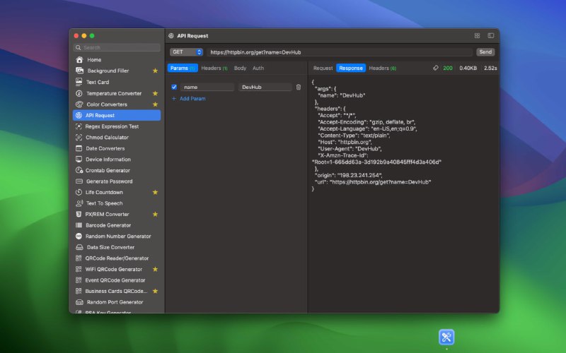 DevHub：一款功能丰富的离线应用程序，精心设计以支持开发者的日常任务，同时确保他们数据的最高安全性DevHub：一款功能丰富的离线应用程序，精心设计以支持开发者的日常任务，同时确保他们数据的最高安全性