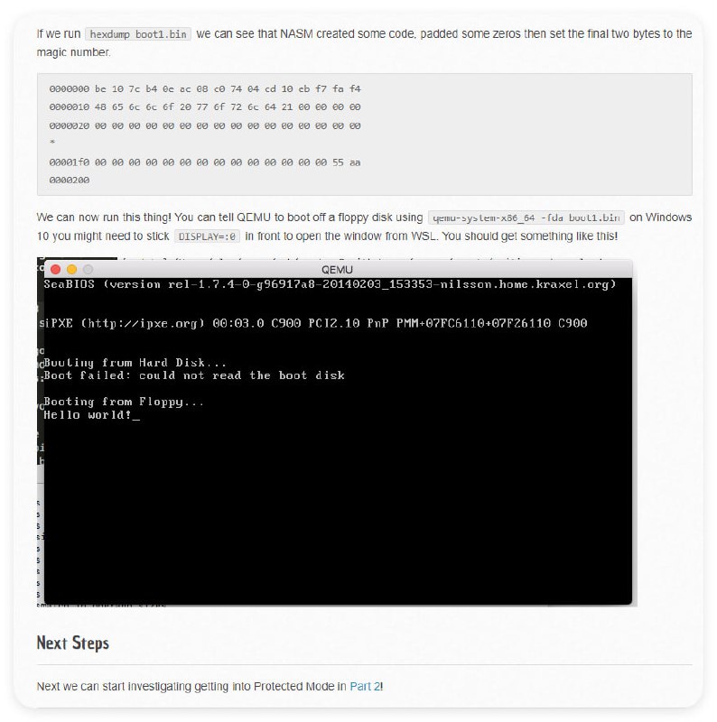 系列教程： 如何编写一个bootloader | #教程 #c++从汇编语言开始，然后逐步编写 C++