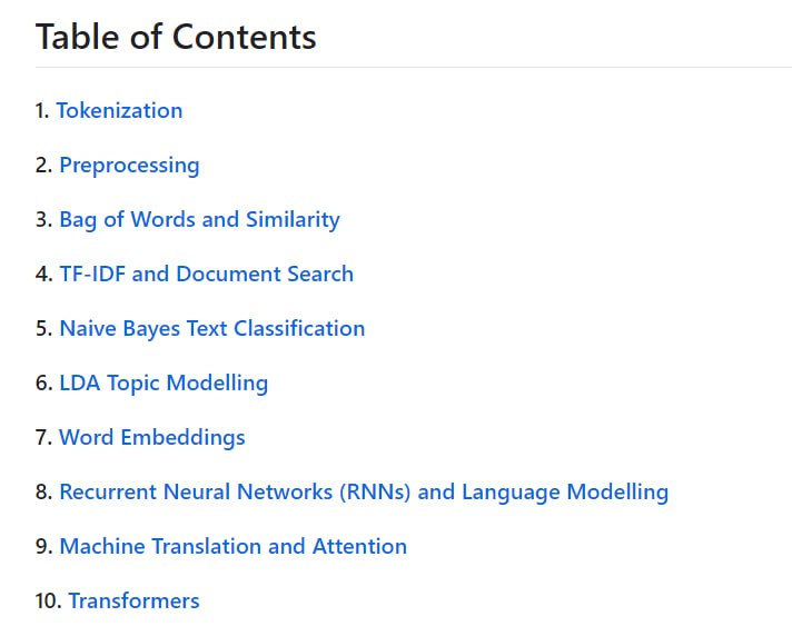 自然语言处理（NLP）领域的入门到精通教程，包含从分词器到Transformer架构的全面内容，旨在帮助学习者掌握NLP的核心概念并理解其发展脉络NLP Zero to Hero | #教程自然语言处理（NLP）领域的入门到精通教程，包含从分词器到Transformer架构的全面内容，旨在帮助学习者掌握NLP的核心概念并理解其发展脉络NLP Zero to Hero | #教程