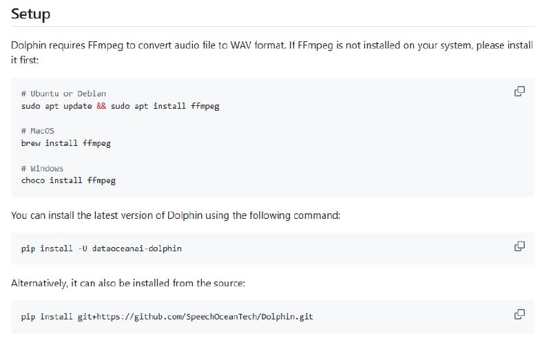 Dolphin：多语言、多任务的语音识别模型，为语音处理提供强大支持