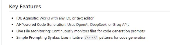 让编码如行云流水般优雅 | Overide | #工具想象一下，当你专注于代码创意时，有位AI助手默默帮你处理繁琐的实现细节
