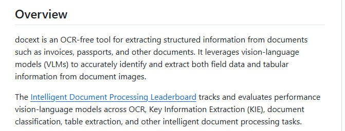 一款无需OCR的本地部署文档信息提取工具，通过视觉语言模型轻松提取文档中的结构化信息