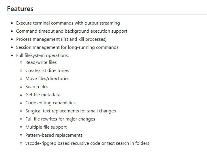 ClaudeDesktopCommander：为Claude AI赋予强大的桌面操作能力，让AI能够像人类一样在电脑上执行命令和编辑文件