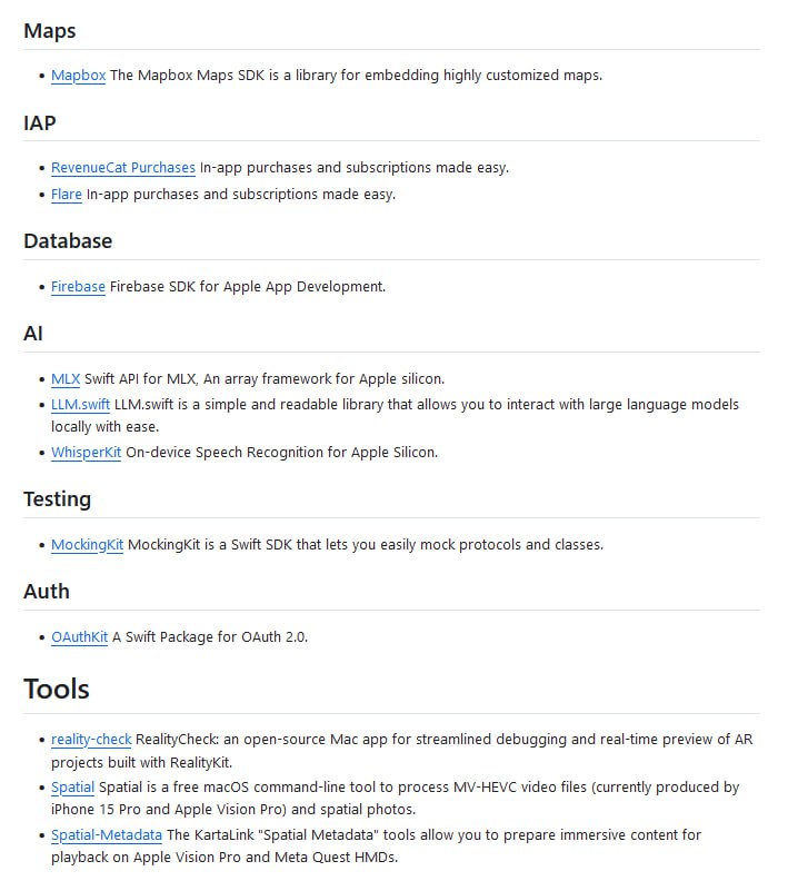 visionOS开发者资源列表：为visionOS开发者提供一系列资源，包括社区、在线课程、AI工具、代码补全工具、苹果官方资源等，旨在帮助开发者更好地开发visionOS应用visionOS开发者资源列表：为visionOS开发者提供一系列资源，包括社区、在线课程、AI工具、代码补全工具、苹果官方资源等，旨在帮助开发者更好地开发visionOS应用