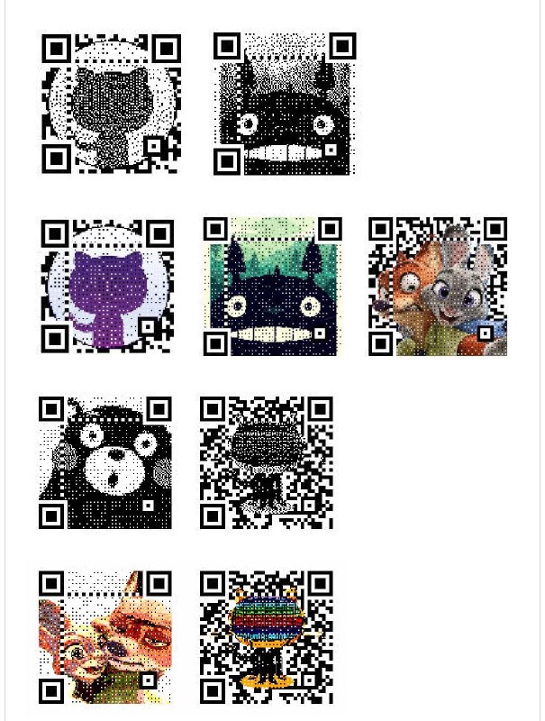 Python 二维码  #生成器 ：Amazing-QR